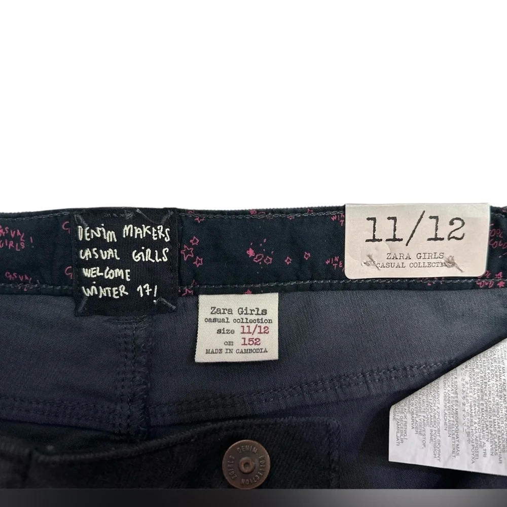 ZARA Girls’ CORDUROY‎ Shorts , SIZE 11/12